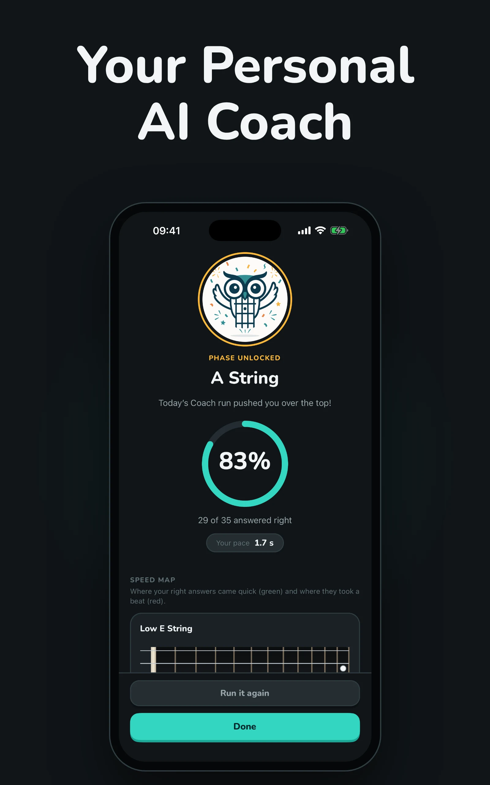 FretGenius: Fretboard Trainer screenshot